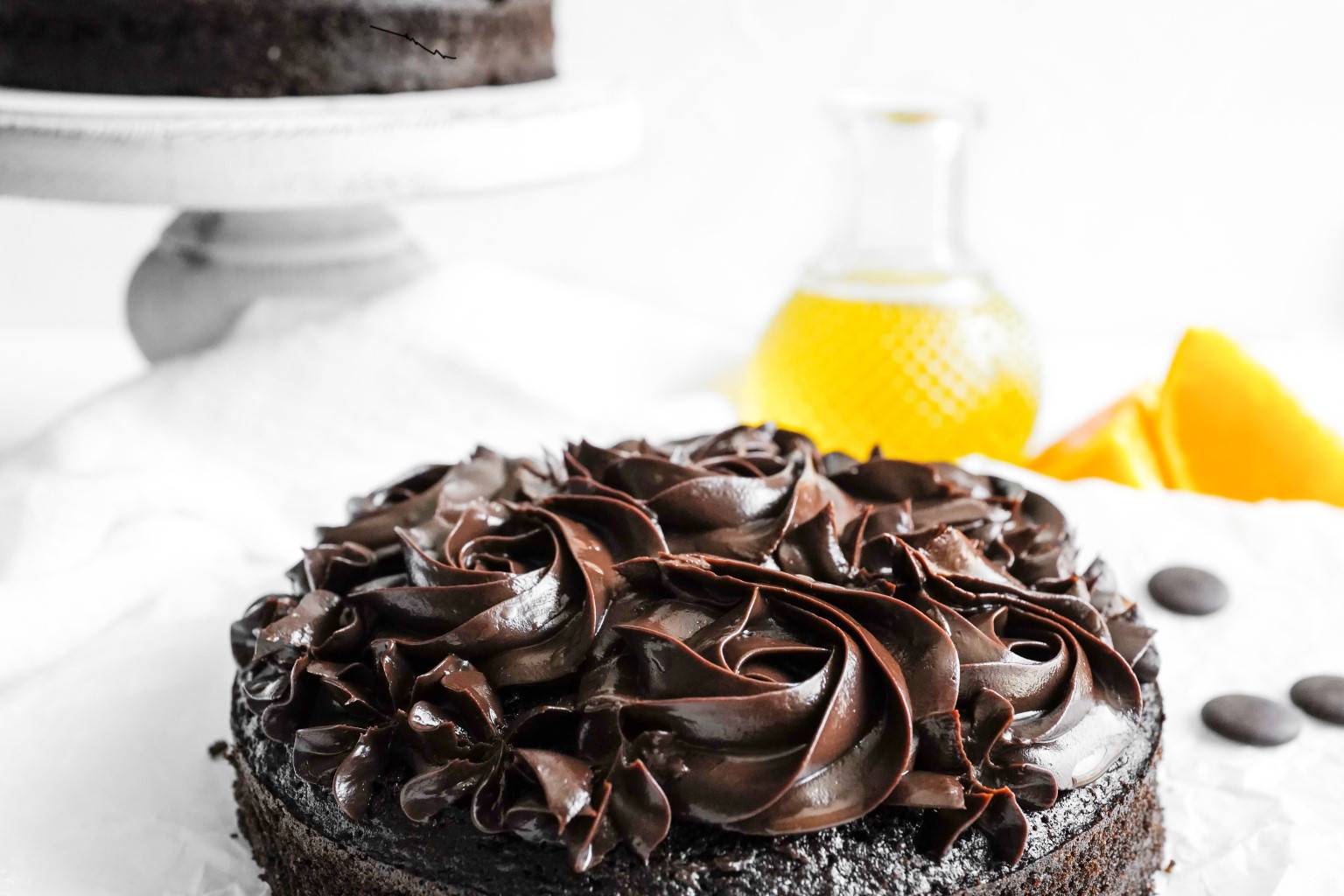 Chocolate Orange Olive Oil Cake